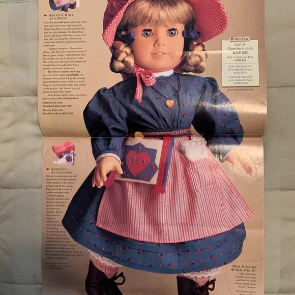 Original Authentic Kirsten Larson American girl doll, Pleasent Company ~1992. - Picture 5 of 8